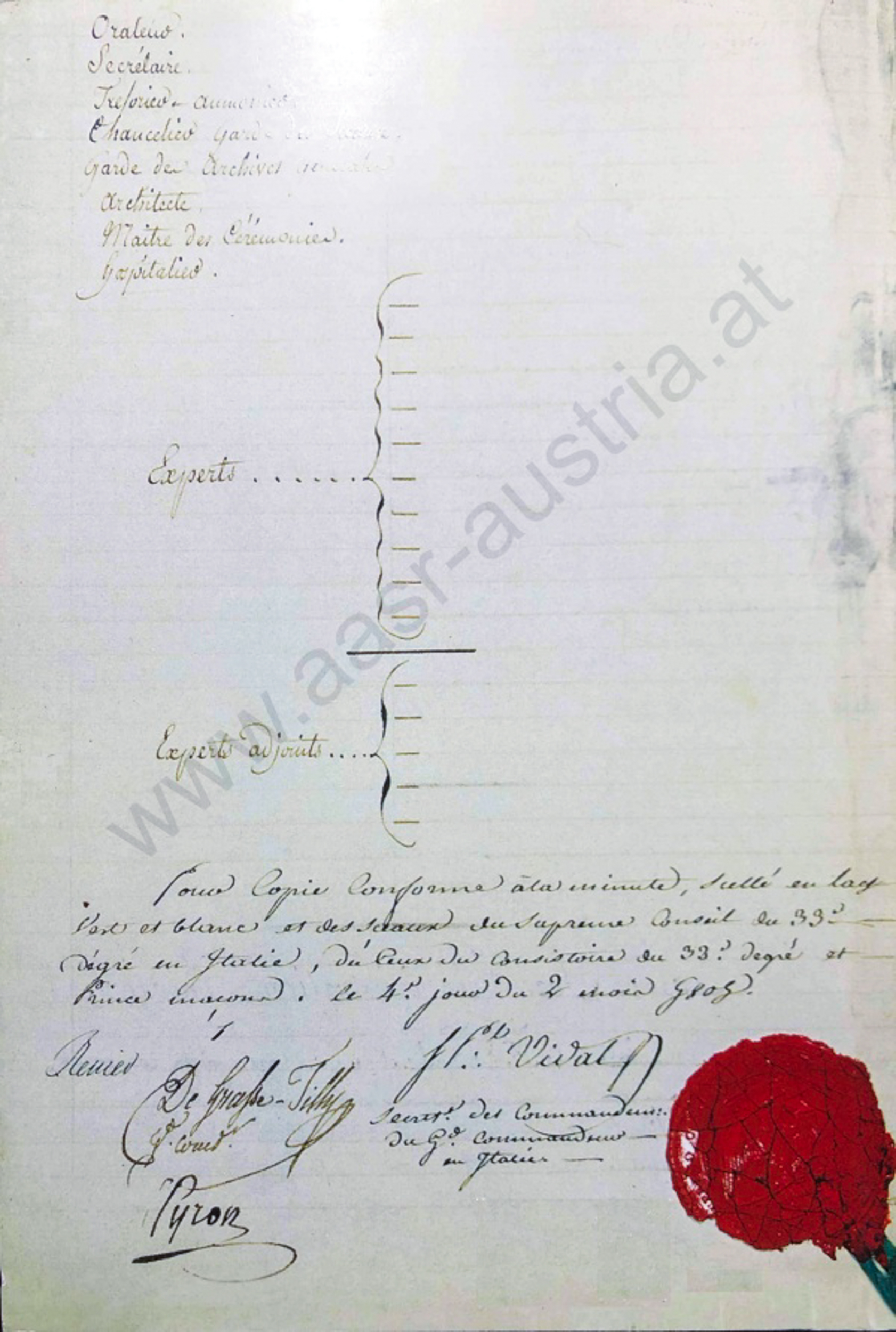 Anerkennungsurkunde_Italien_1805_Seite_2_w